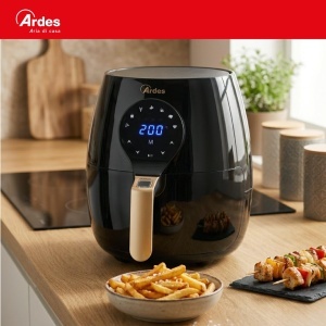 Friteuza cu aer cald ARDES Eldorada Maxi AR1K33, 5L, 1450W, Negru - Img 2