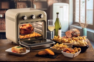 Friteuza cu aer cald Ariete Vintage 4632, 16 L, 1400W, Bej - Img 8