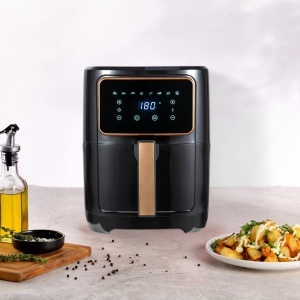 Friteuza cu aer cald BERGNER COPPERLY 6.9L 1800W cu 8 programe - Img 6