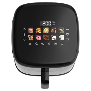 Friteuza cu aer cald Cecotec CecoFry Advance Double 9L 2850W PerfectCook Tehnologie - Img 4
