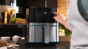 Friteuza cu aer cald Cecotec Cecofry Full InoxBlack Pro 5500, 5.5 L, 1700 W, finisaj inox - Img 10
