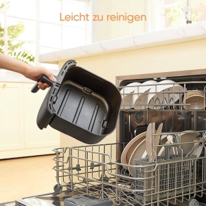Friteuza cu aer cald COSORI CP158, 5.7 L, antiaderenta, gri - Img 2
