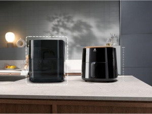 Friteuza cu aer cald Electrolux EAF5B, 5L, 1500W, neagra - Img 7