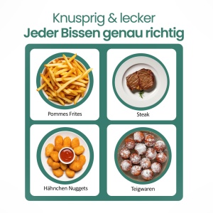 Friteuza cu aer cald Emerio AF-126672.4, 10L, 12 programe, BPA free - Img 6