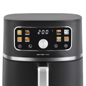 Friteuza cu aer cald EMERIO AF-133935.1, 4.2L, 1400W, Digital - Img 3