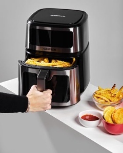 Friteuza cu aer cald G3 Ferrari G10171, 5 litri, 1200 W, 8 programe - Img 3
