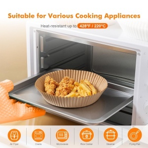 Friteuza cu aer cald GRIFEMA, 100 buc, 16 cm, BPA-Fri, rezistenta la ulei - Img 4