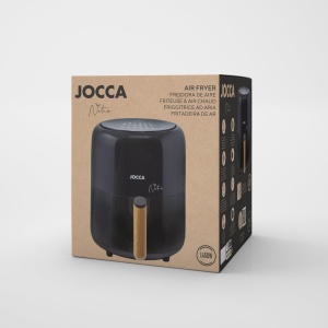 Friteuza cu aer cald Jocca 38L 1450W Touchscreen Negru - Img 8