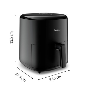 Friteuza cu aer cald Moulinex Easy Fry Max 5L, 1500W, Negru - Img 7