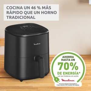 Friteuza cu aer cald Moulinex Easy Fry Max EZ245820ES, 5L, 1500W, Negru - Img 5