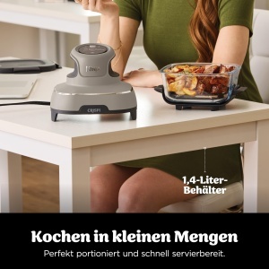 Friteuza cu aer cald Ninja CRISPi FN101EUST, 3.8L, 1700W, culoare Stein - Img 7