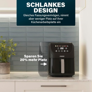 Friteuza cu aer cald Princess Slim 5,5L - 1500W - Design compact - Img 3