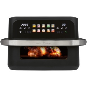 Friteuza cu aer cald ProfiCook PC FR 1313 H, 10L, 2400W, Touch-Display