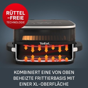 Friteuza cu aer cald Tefal Easy Fry XL FW4018 Extra Crisp 4L Digital Energie eficienta - Img 6
