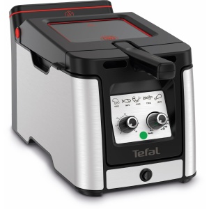 Friteuza Tefal Clear Duo, 1.2 Kg, neagra, cu sistem activ de filtrare