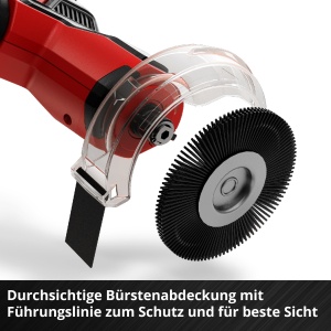 Fugeni curatator cu acumulator Einhell GE-CC 18110 Li E-Solo, 18V, cu 2 perii - Img 8