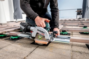 Fuhrungsleiste Metabo KFS 70 pentru KS 18 LTX 66 BL, 60 unghi de taiere, siguranta sporita - Img 4