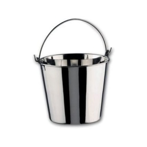 Galeata Lacor Garinox 14 cm 140 L Argintiu - Calitate Europeana
