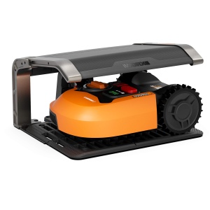 Garaj pentru robot de tuns iarba Worx WA0810, acoperis rabatabil, compatibil Landroid SML, protectie UV si intemperii - Img 5