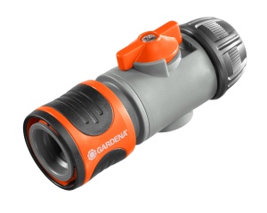 Gardena Regulierstop 2942-20 Conector pentru schimbarea accesoriilor Reglare si oprire flux apa