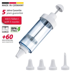 Garnier cu 5 Tulle Westmark, Capacitate 180 ml, TransparentAlb - Img 2