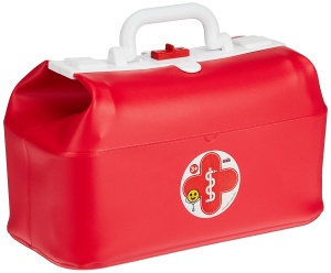 Geanta de doctor Theo Klein 4647 cu instrumente medicale pentru copii, 27x14.5x18 cm