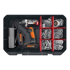 Geanta de scule WORX WA0071 Negru din plastic robust fara continut - Img 3