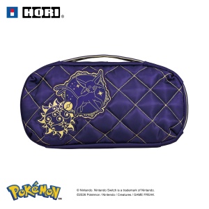 Geanta de transport HORI pentru Nintendo Switch 2, stil Psiana si Nachtara, violet - Img 2