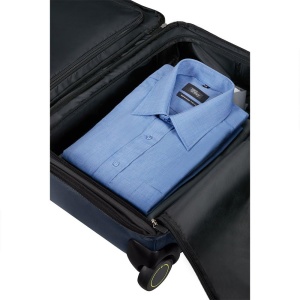 Geanta de voiaj Samsonite Securipak cu role, 57 cm, 39 L, albastra - Img 6