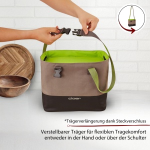 Geanta Izolata Cloer 810-14, Capacitate 9L, Verde - Img 6