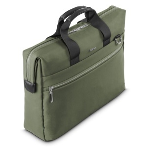 Geanta laptop Hama Ultimate Verde 141 inch impermeabila cu organizator