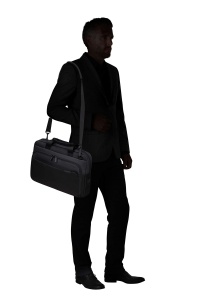 Geanta laptop Samsonite Mysight 156 inch USB Negru Material reciclabil - Img 4