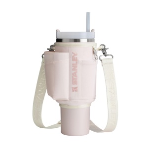 Geanta pentru bauturi Stanley 1913 All-Day Quencher 1.18L, roz quartz, reciclat