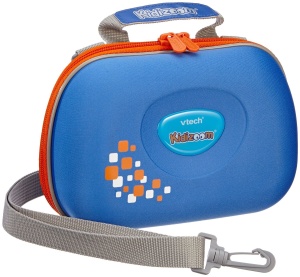Geanta pentru camera Kidizoom VTech, albastra, cu bretea ajustabila