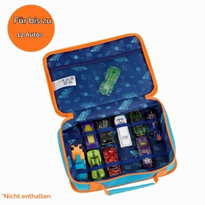 Geanta pentru Masinute Theo Klein 9682 Hot Wheels, 12 locuri, design dinamic - Img 2