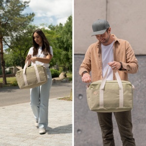 Geanta pentru scutece Badabulle Bowling Olive - Capacitate 20L, 8 buzunare - Img 8