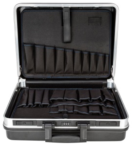 Geanta pentru unelte Gedore WK 1040 L, aluminiu, ABS, cu roti inline
