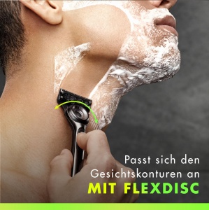 Gillette Labs Rasoir cu Element de Curatare 5 lame suport de perete - Img 5