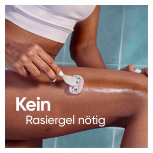 Gillette Venus ComfortGlide Spa Breeze Ras pentru femei cu 2 rezerve si maner ergonomic - Img 6