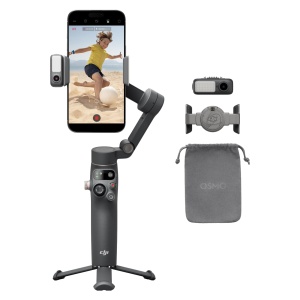 Gimbal pentru smartphone DJI Osmo Mobile 7P, stabilizare 3 axe, modul multifunctional