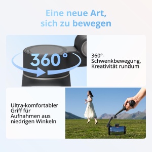 Gimbal pentru smartphone DJI Osmo Mobile 8 cu tracking avansat, 360 rotatie, 10 ore autonomie - Img 5