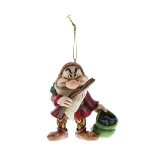 Glob decorativ Disney Traditions Grumpy, realizat din rasina, pictat manual