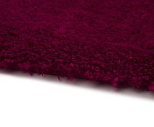 Gozze - Covor de baie Deluxe cu fir foarte inalt, 100% poliester (microfibra), cu acoperire antiderapanta, 50 x 70 cm - ciclamen - Img 3