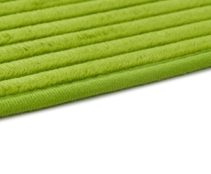 Gozze - Covor de baie moale antiderapant, 100% poliester, 60 x 100 cm - Verde inchis - Img 5