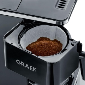 GRAEF. Aparat de cafea cu filtru FK 502 cu temporizator si ulcior de sticla, negru - Img 2