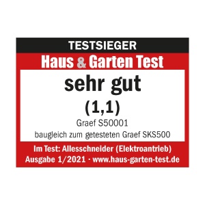 GRAEF. SKS 500 Feliator MultiCut Plus Rot Motor puternic, silentios - Img 5