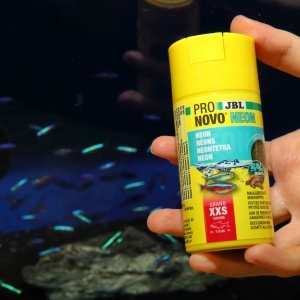 Granulat pentru pesti JBL PRONOVO NEON Grano, 100 ml, pentru Neon si Salmler - Img 8