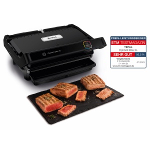 Gratar de contact Tefal OptiGrill Elite XL, 16 programe, Afisaj digital cu indicator de nivel de gatit, Placi XL detasabile, Gratar electric, Negru, GC760812 - Img 8