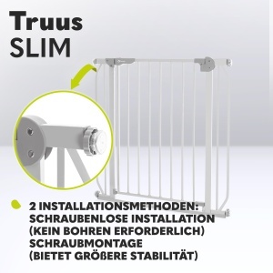 Gratar de protectie Lionelo Truus Slim, 75-105 cm, montare fara gauri - Img 3