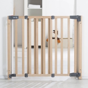 Gratar de siguranta pentru usi si scari roba Safety Up - Dimensiune ajustabila 70-118,5 cm - Lemn masiv - Img 9